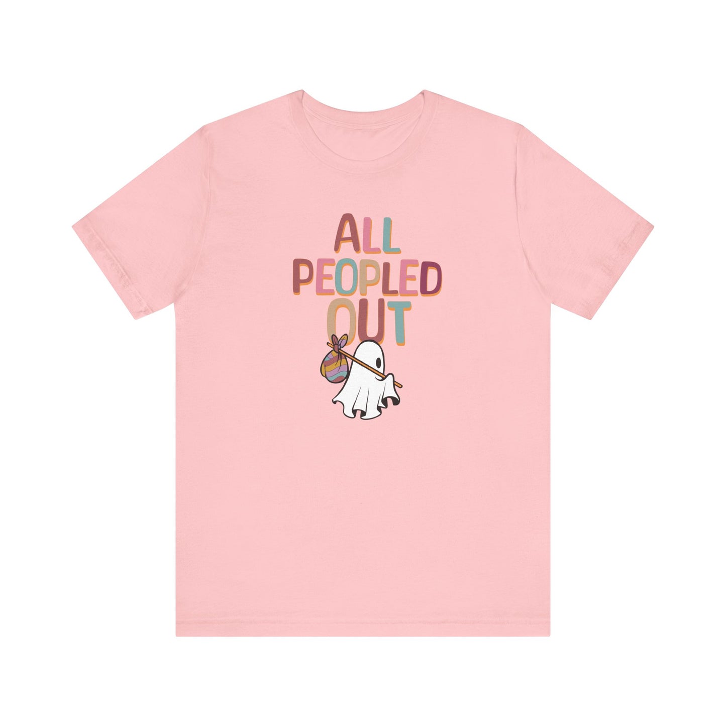 All Peopled Out Ghost Tee