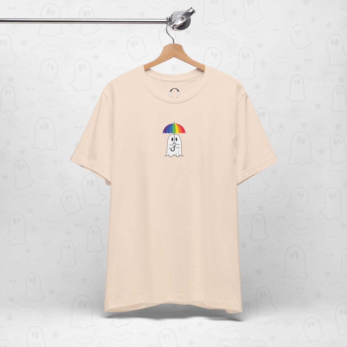 LGBTQ Pride Umbrella Ghost Minimalist Shirt