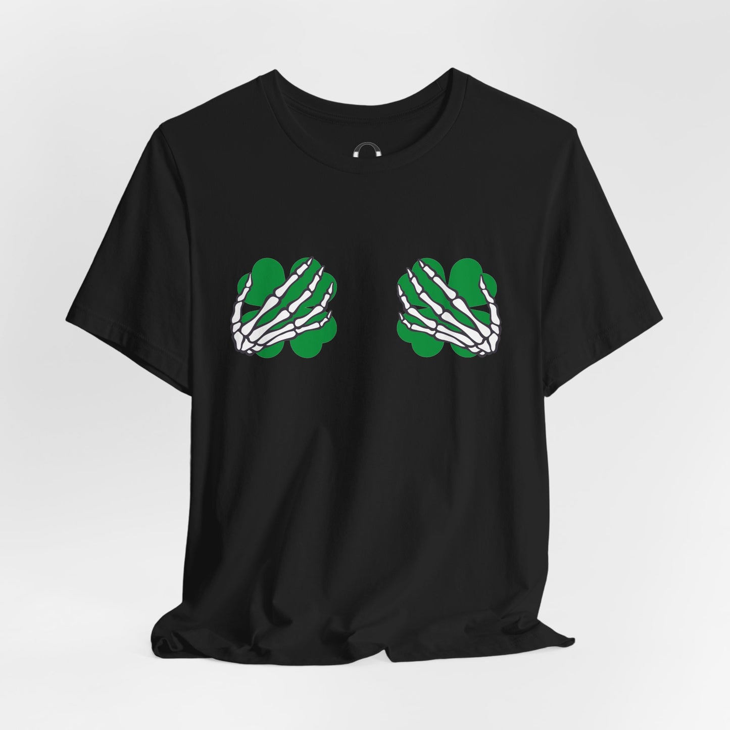 Skeleton Hands Clover Bra