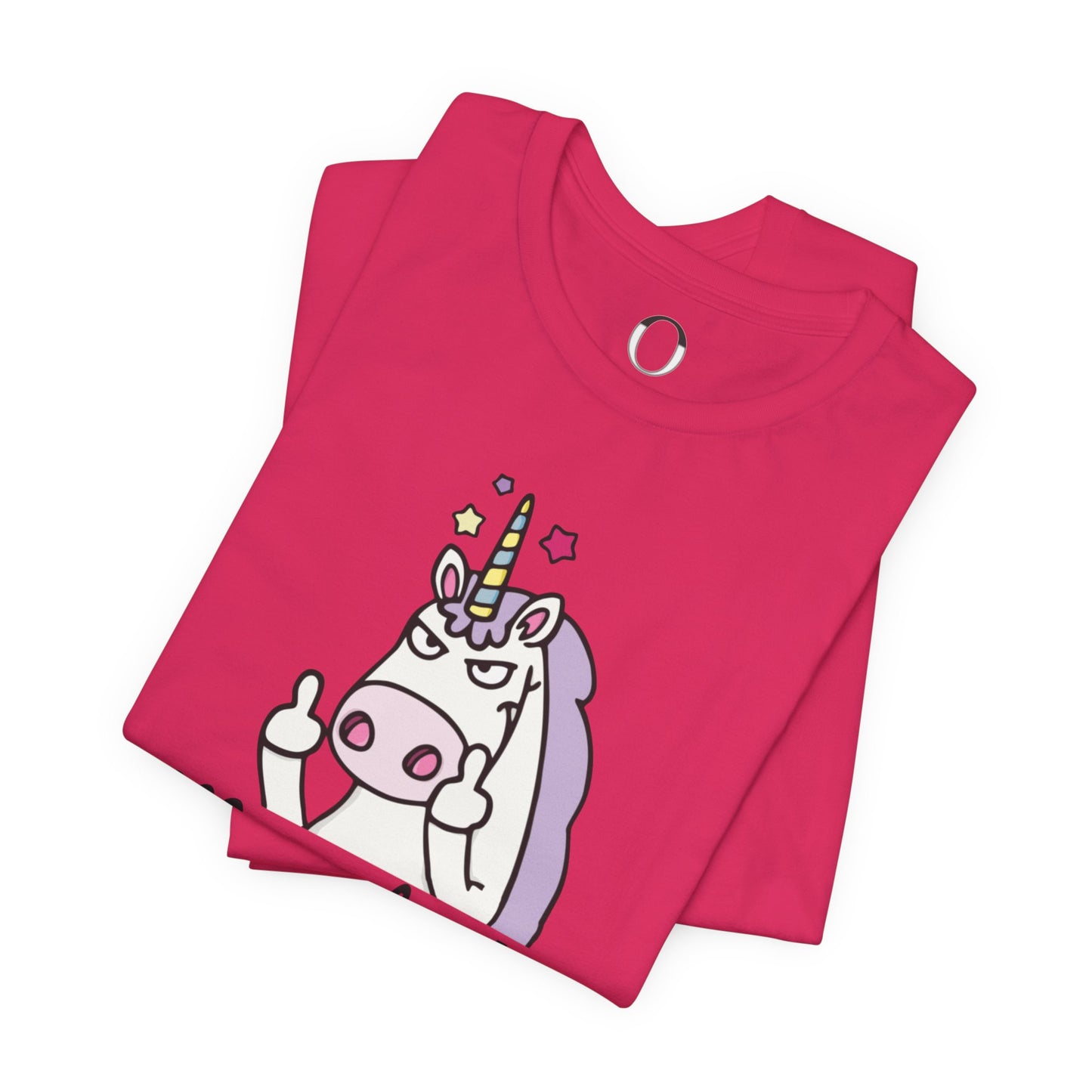 Majestic AF_ Middle Finger Unicorn Tee