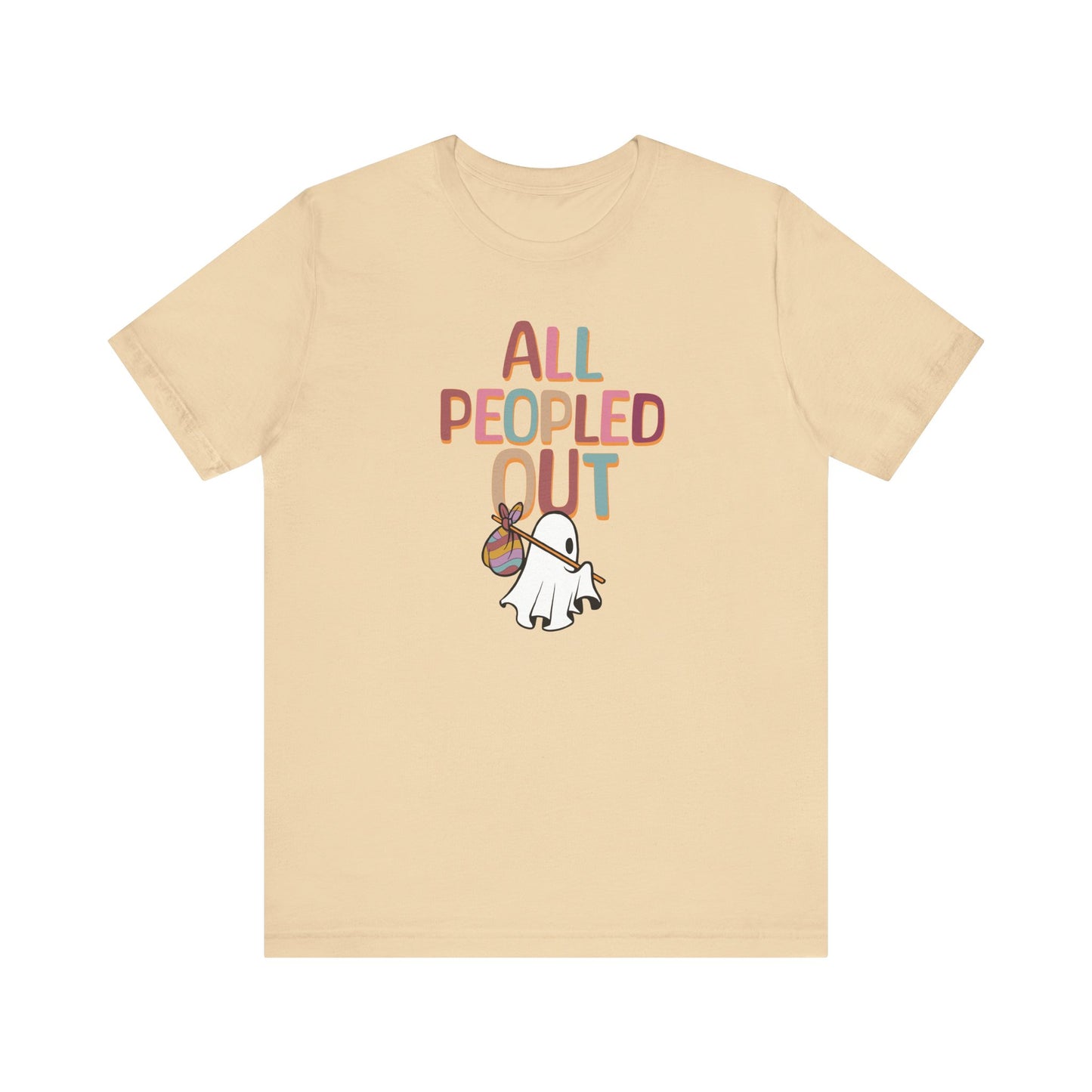 All Peopled Out Ghost Tee
