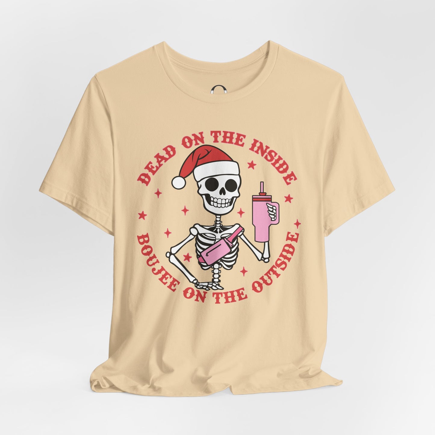Skeleton - Dead on The Inside, Boujee on the Outside Tee