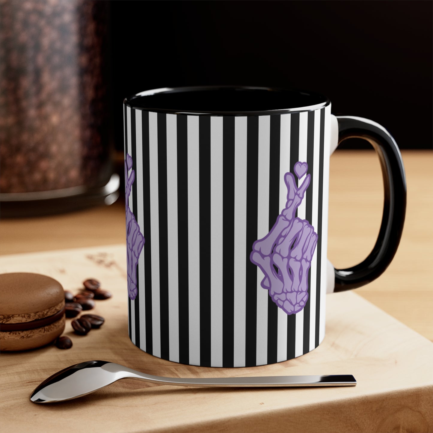 Kpop Love - Accent Coffee Mug, 11oz - White