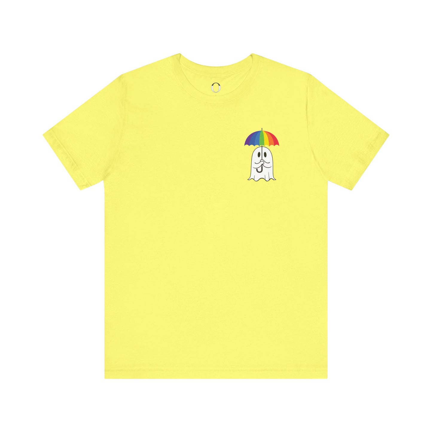 LGBTQ Pride Umbrella Ghost Pocket Shirt
