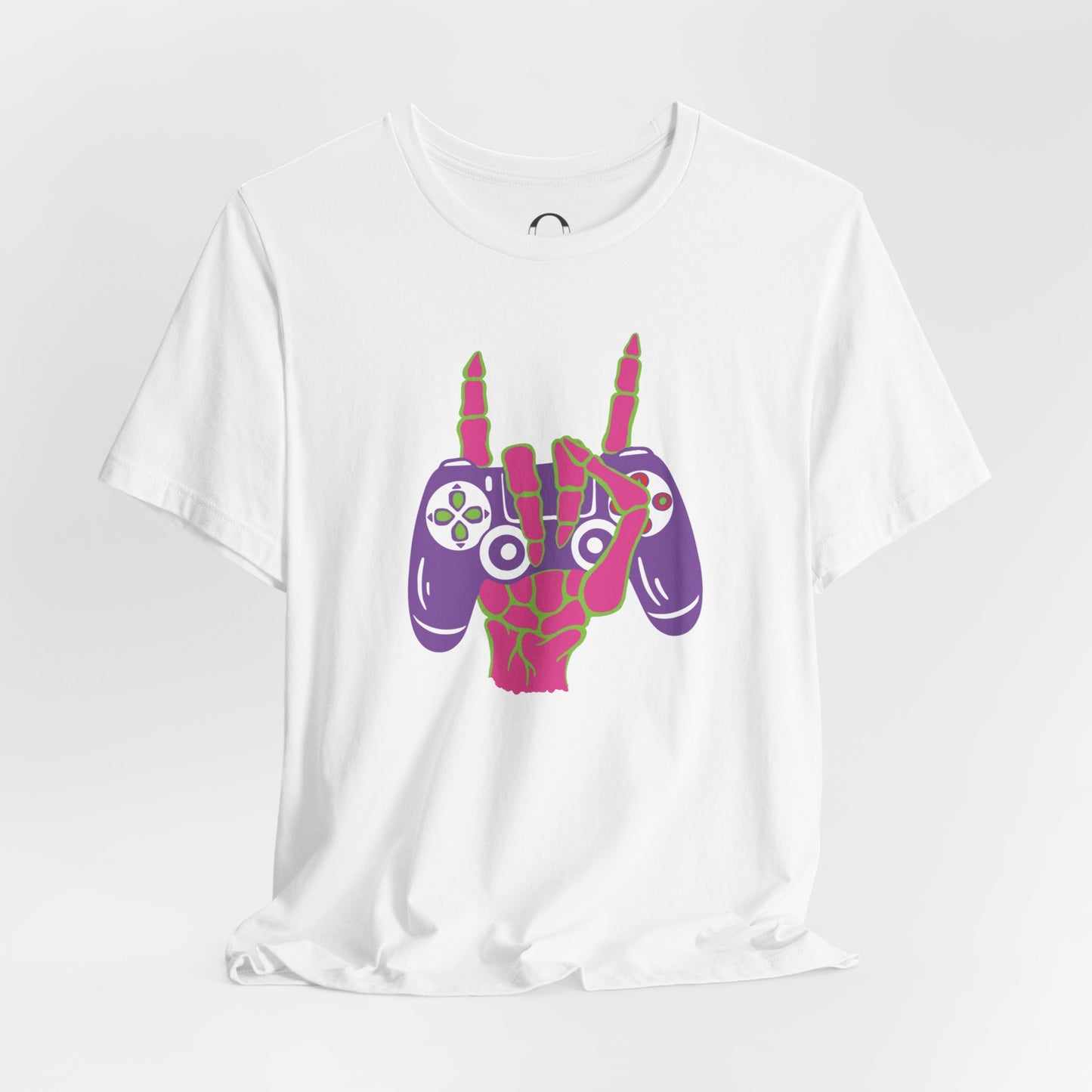 Skeleton Hand Gamer Tee_ P&P