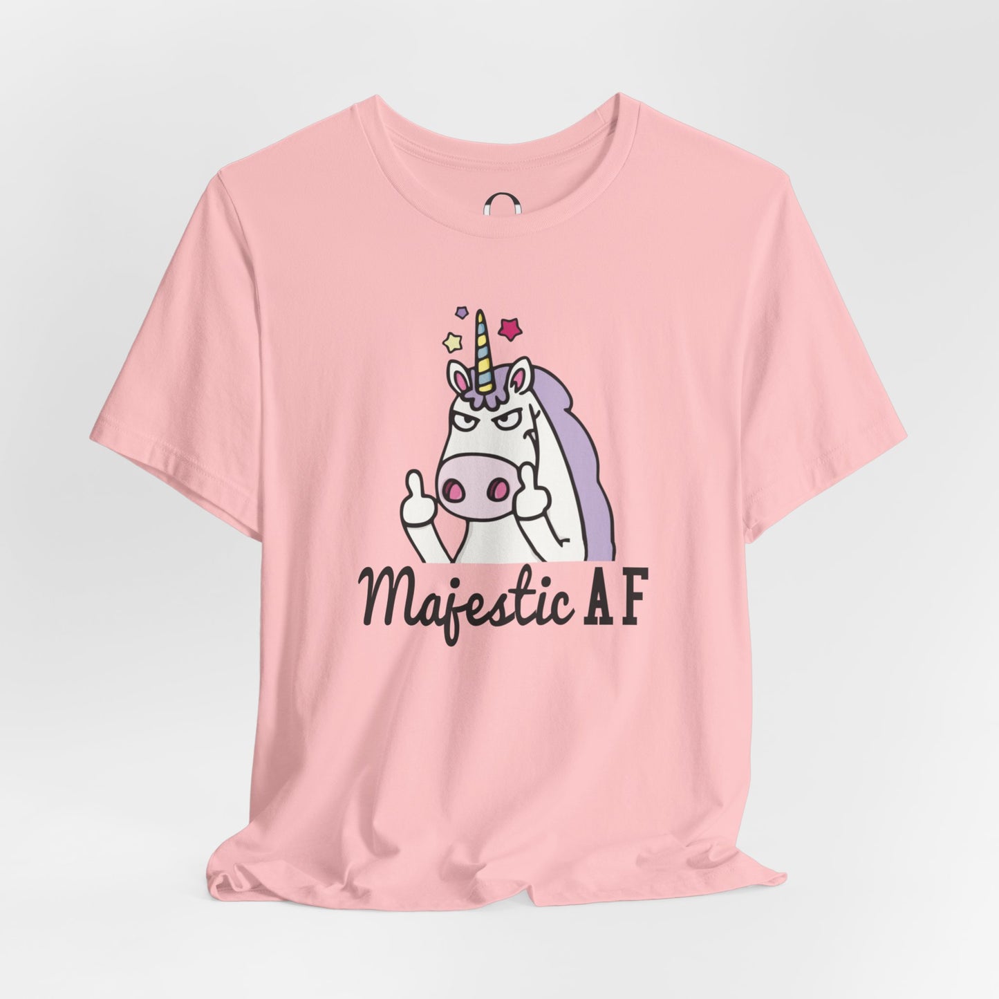 Majestic AF_ Middle Finger Unicorn Tee