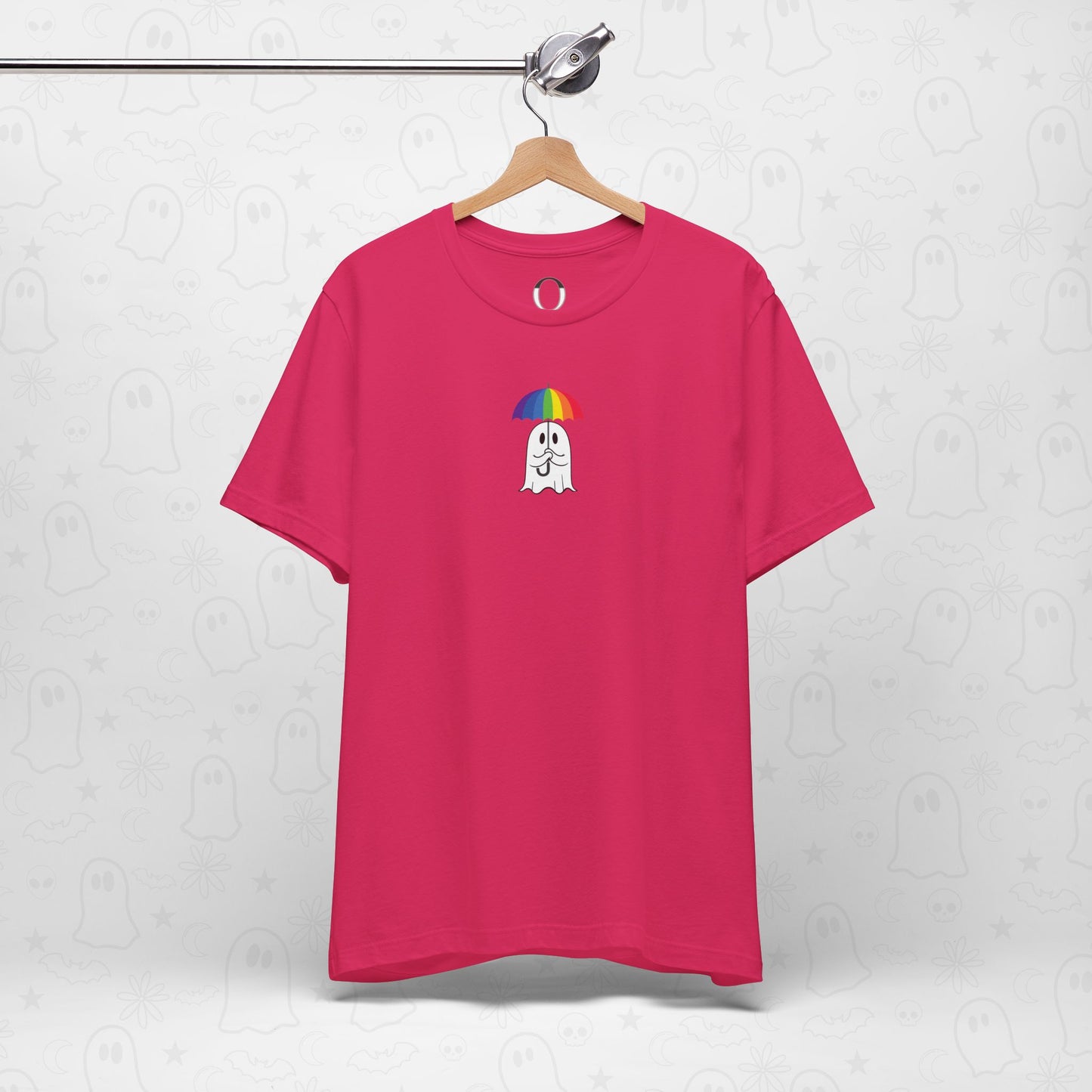 LGBTQ Pride Umbrella Ghost Minimalist Shirt