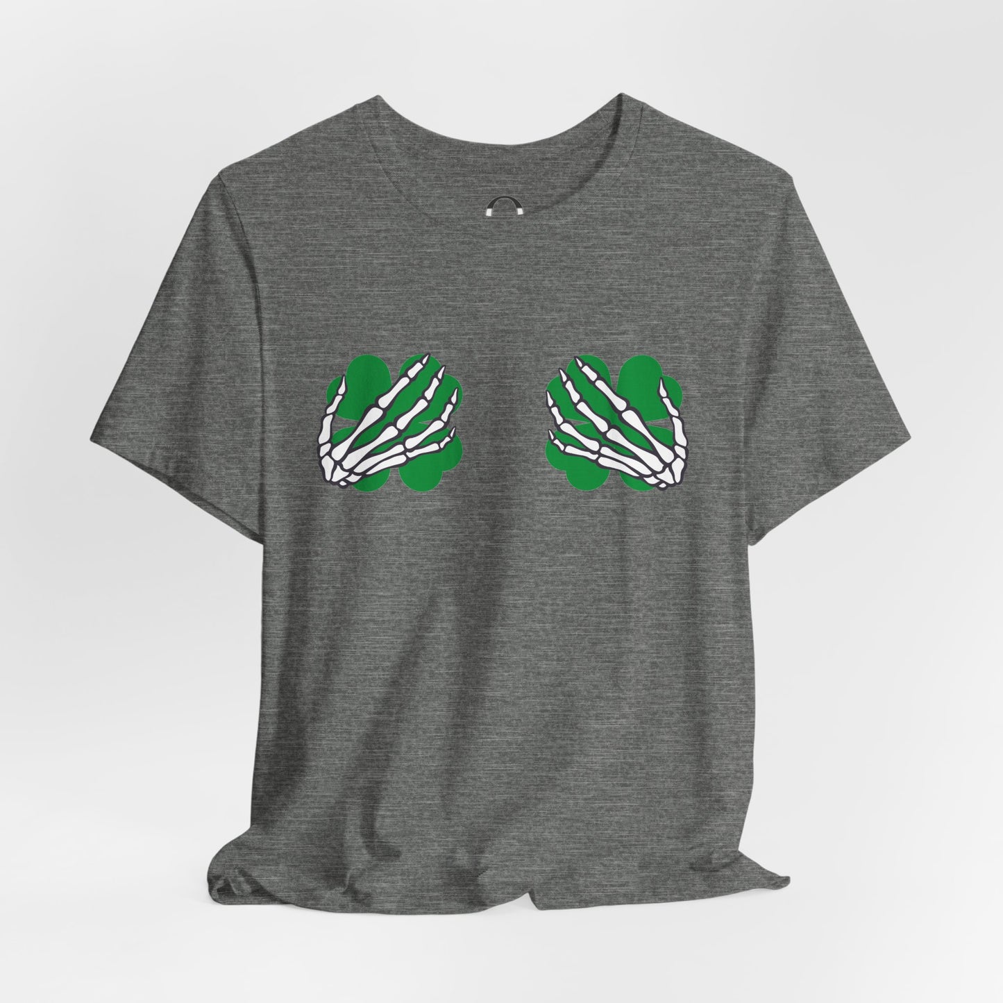 Skeleton Hands Clover Bra