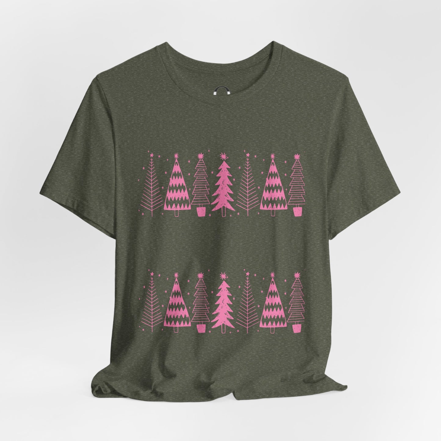 Pink Christmas Trees Tee