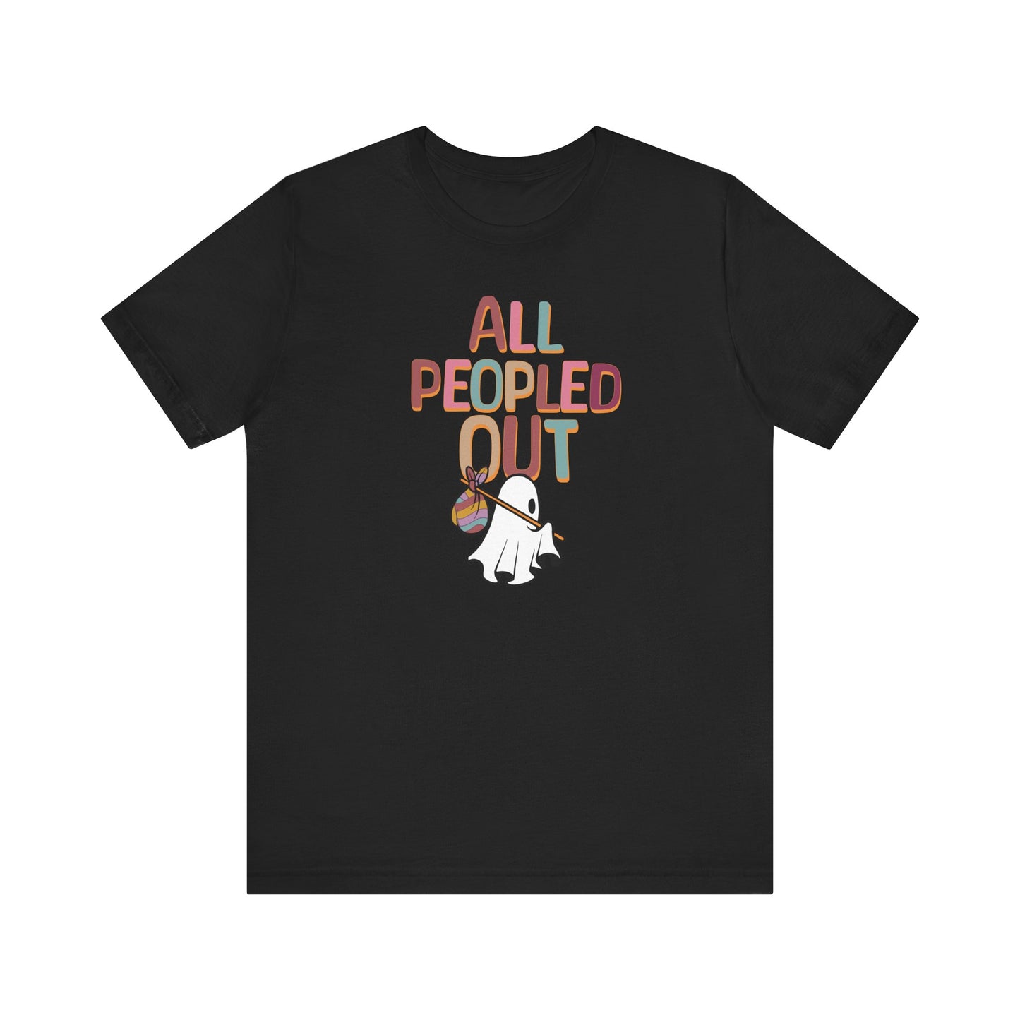 All Peopled Out Ghost Tee