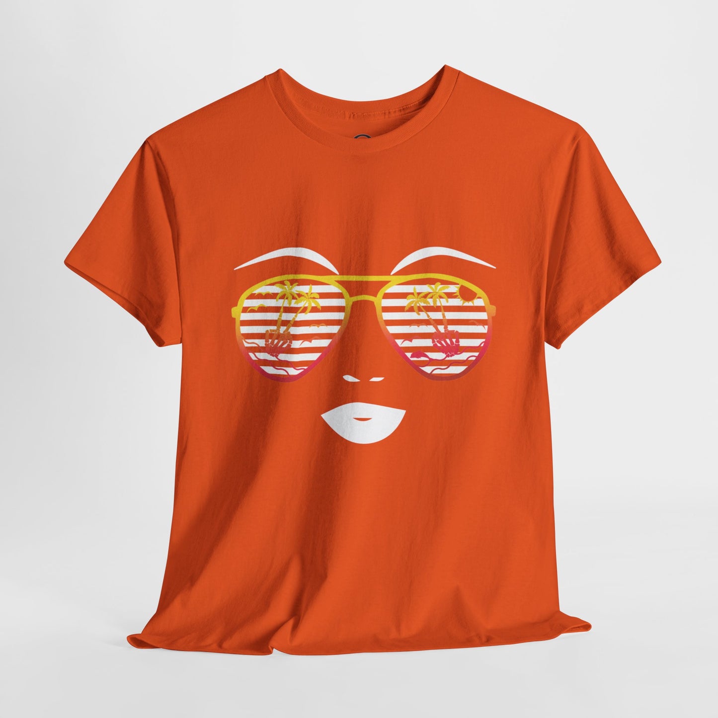 Lookin' Good, Lady Beach Glasses Short Sleeve Tee