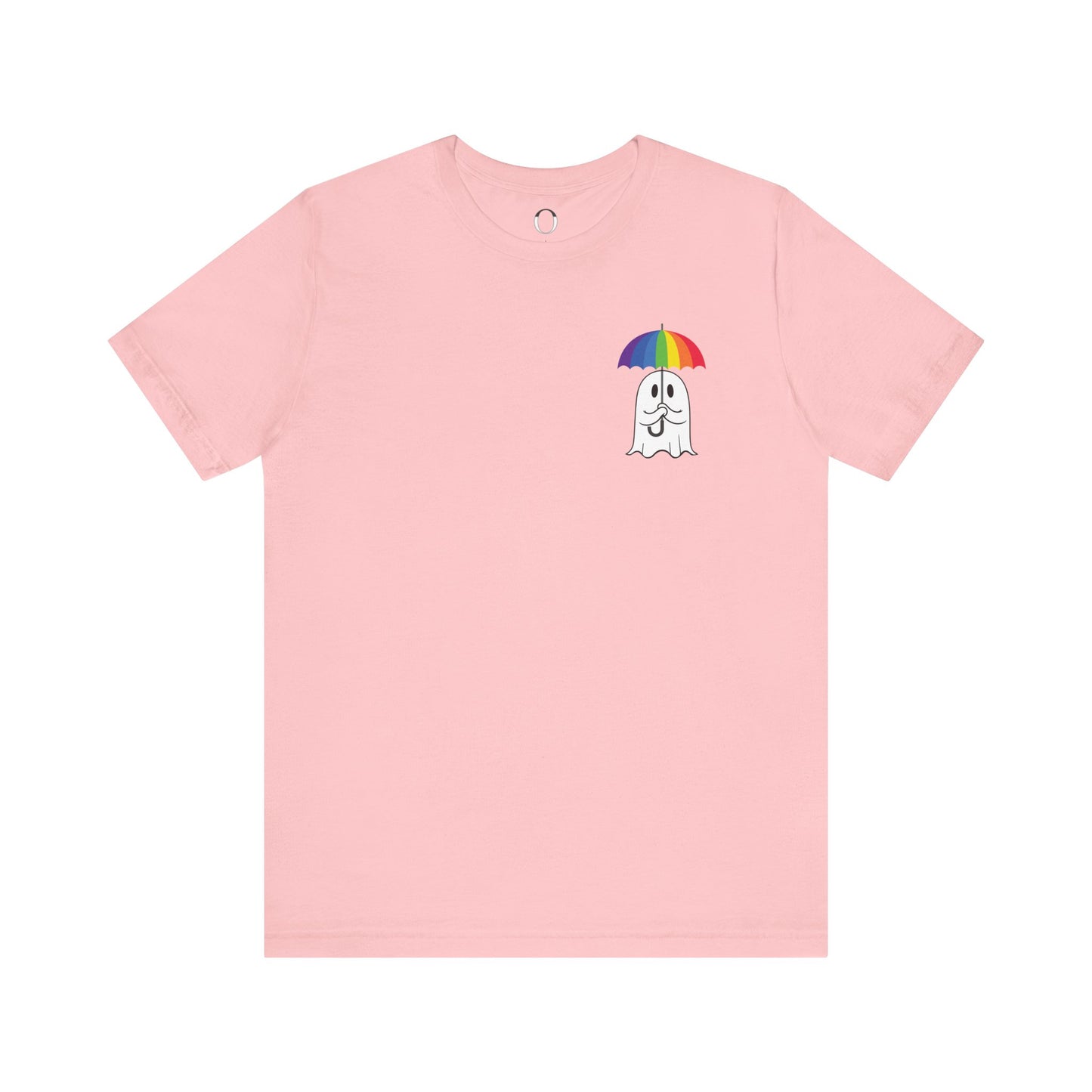 LGBTQ Pride Umbrella Ghost Pocket Shirt