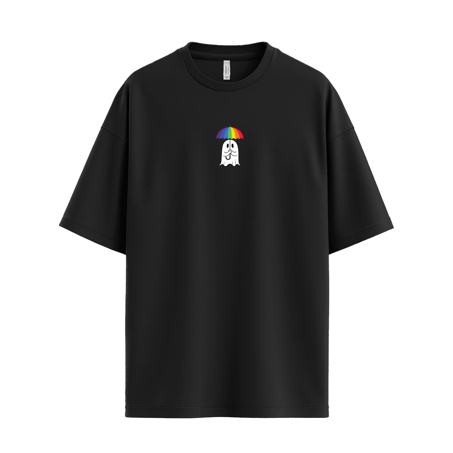 LGBTQ Pride Umbrella Ghost Minimalist Shirt