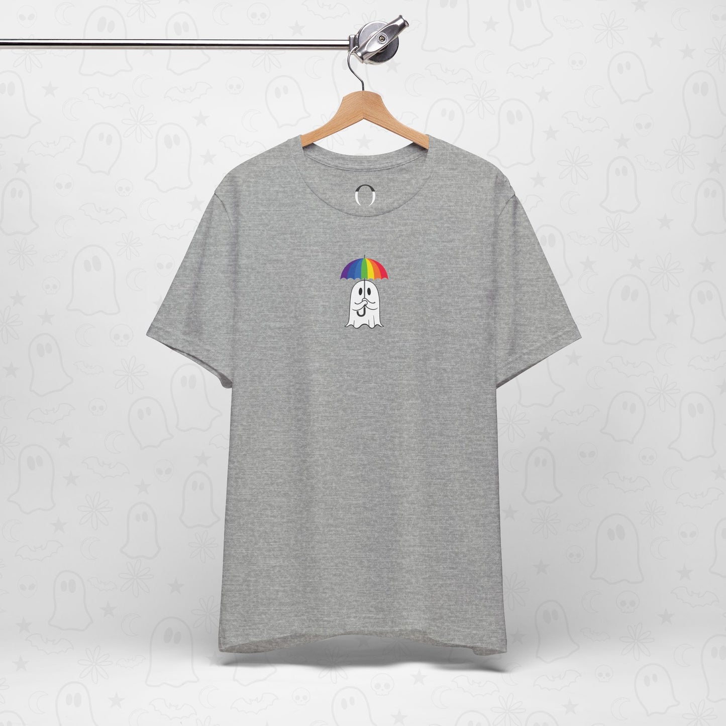 LGBTQ Pride Umbrella Ghost Minimalist Shirt