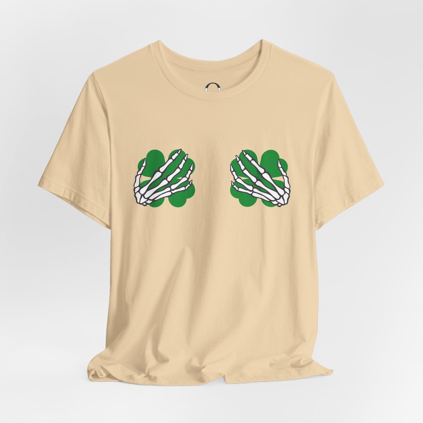 Skeleton Hands Clover Bra