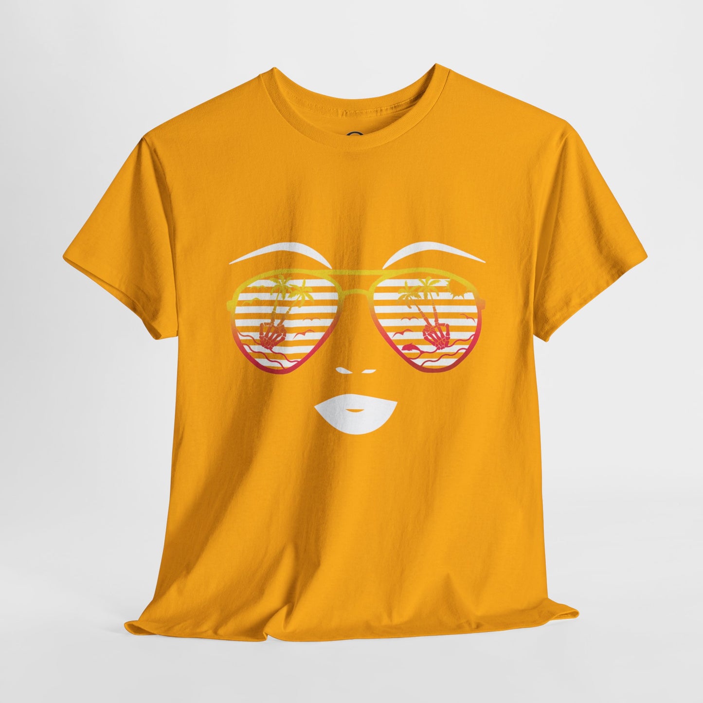 Lookin' Good, Lady Beach Glasses Short Sleeve Tee