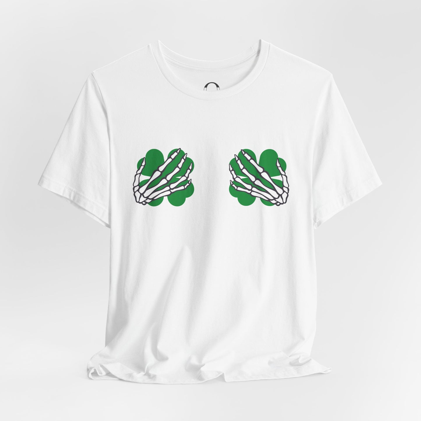 Skeleton Hands Clover Bra