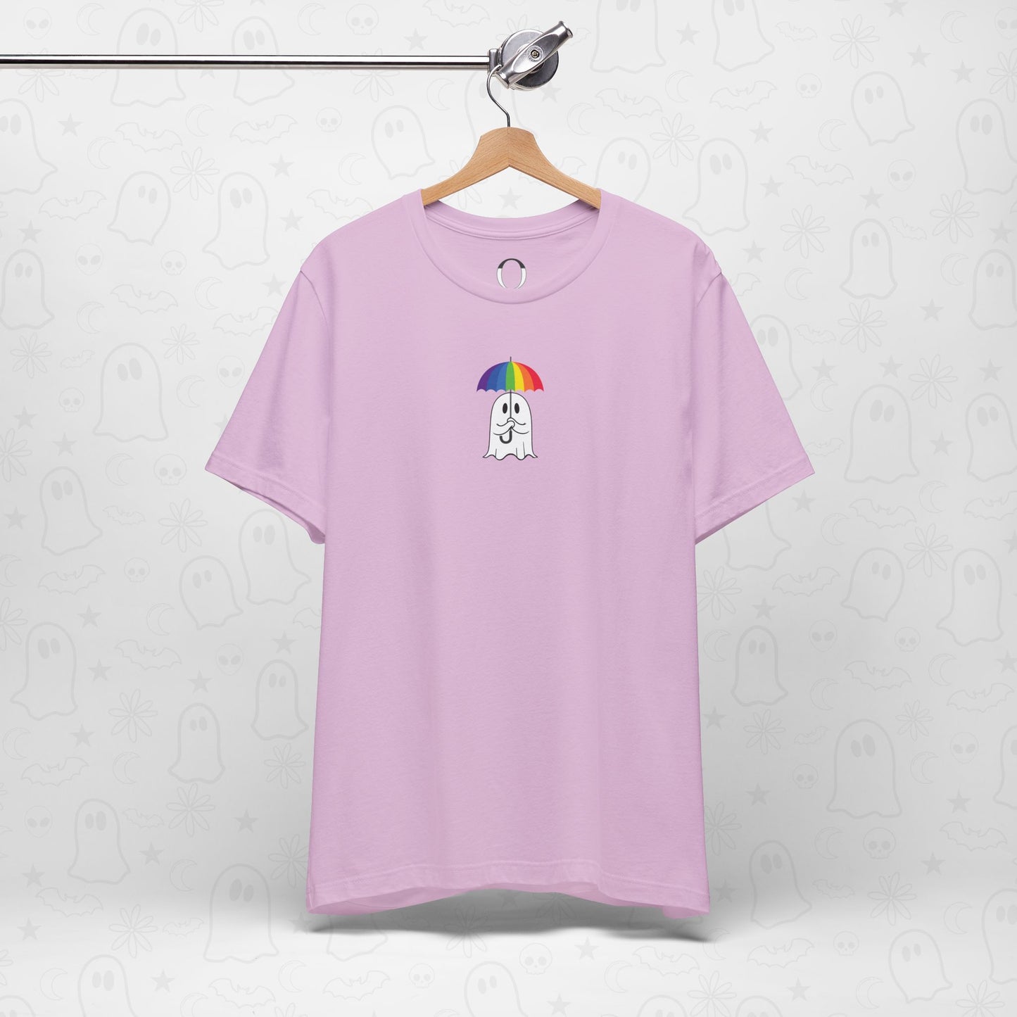 LGBTQ Pride Umbrella Ghost Minimalist Shirt
