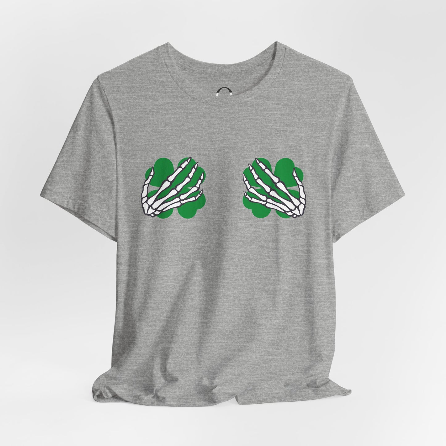 Skeleton Hands Clover Bra