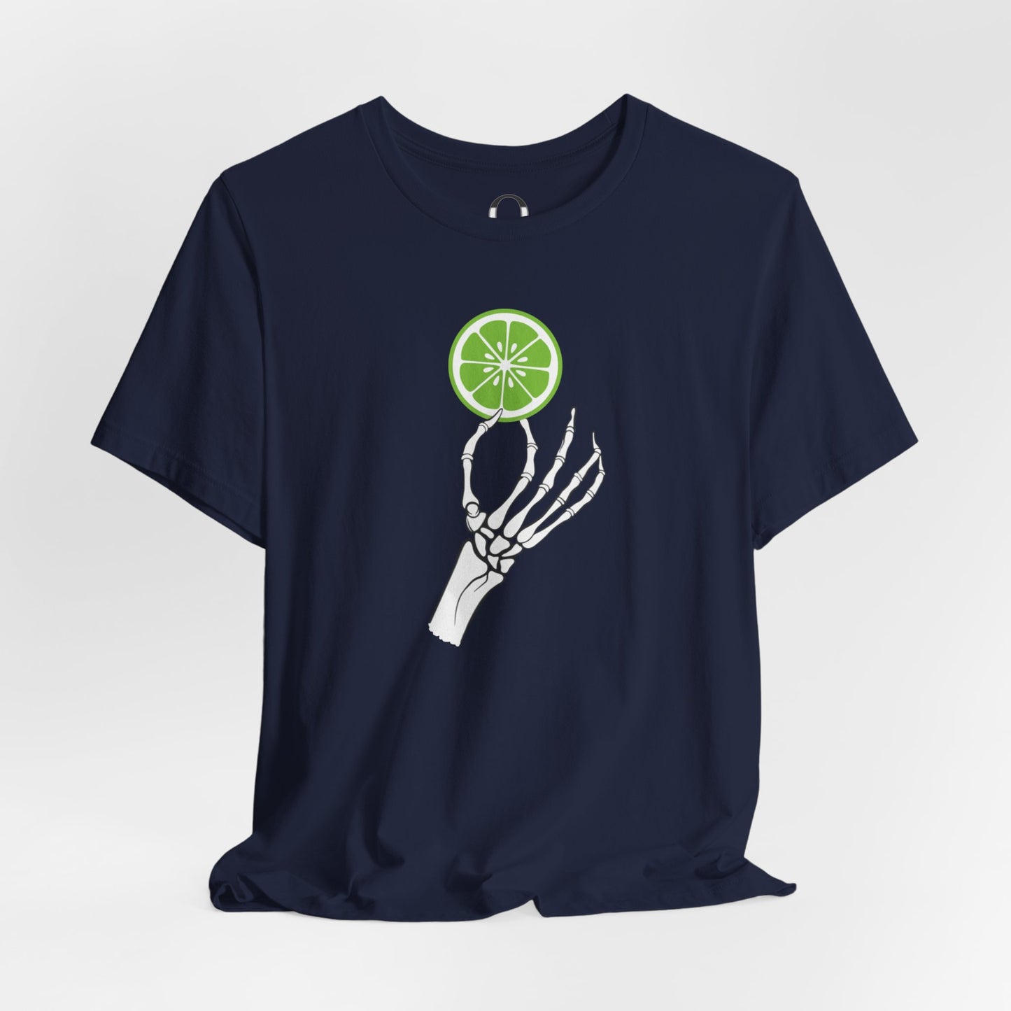 Skeleton Hand Holding A Lime Slice Shirt