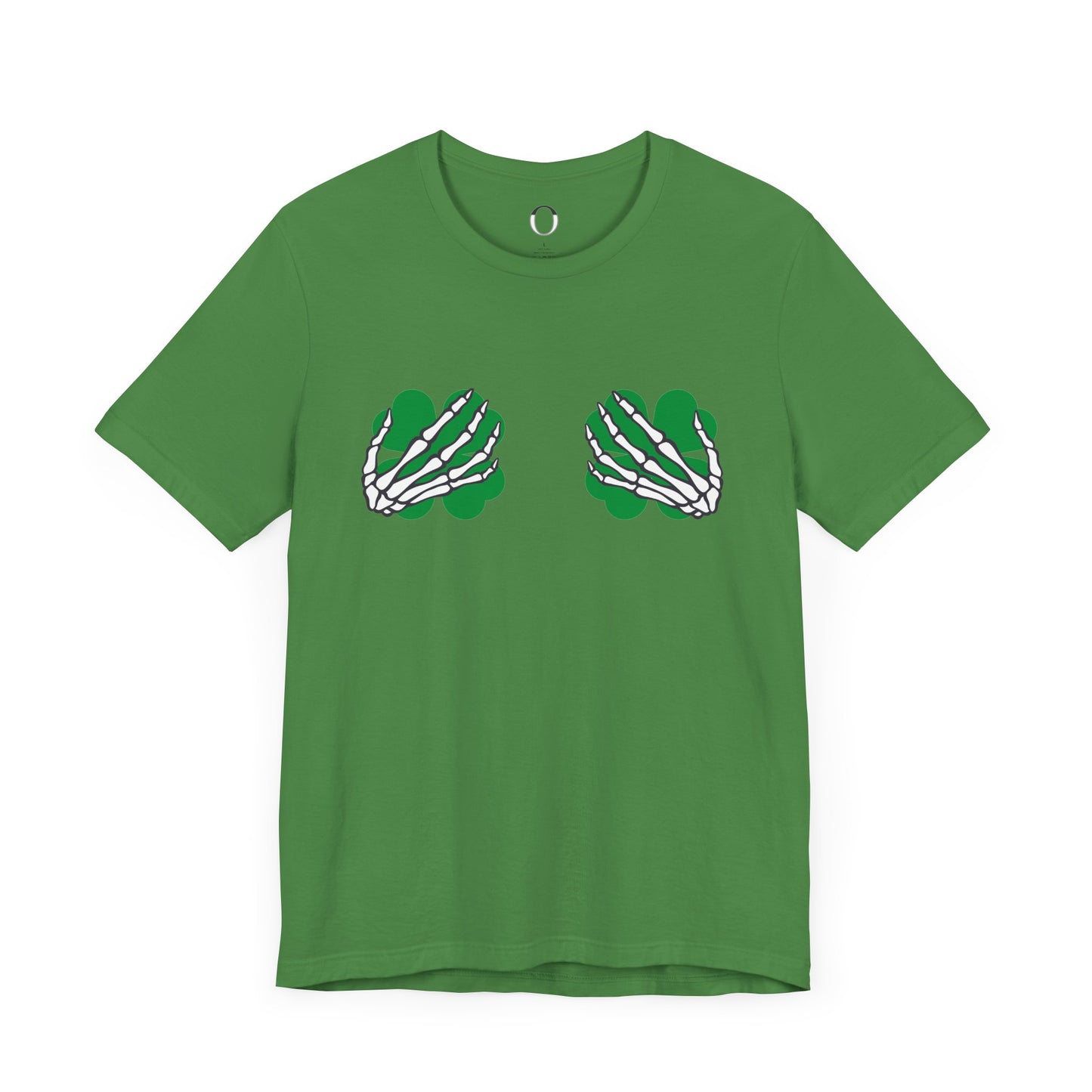 Skeleton Hands Clover Bra