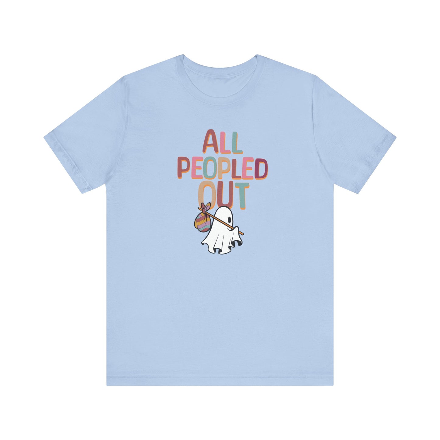 All Peopled Out Ghost Tee