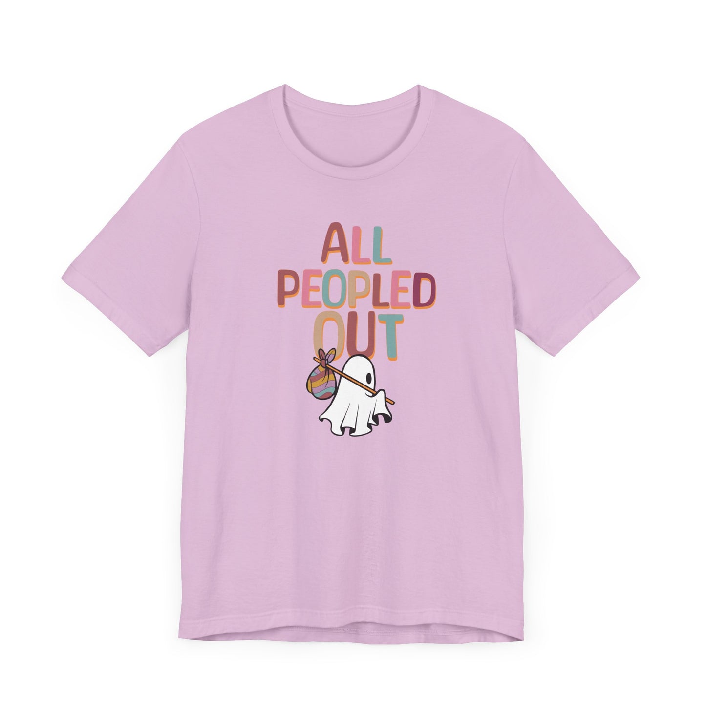 All Peopled Out Ghost Tee