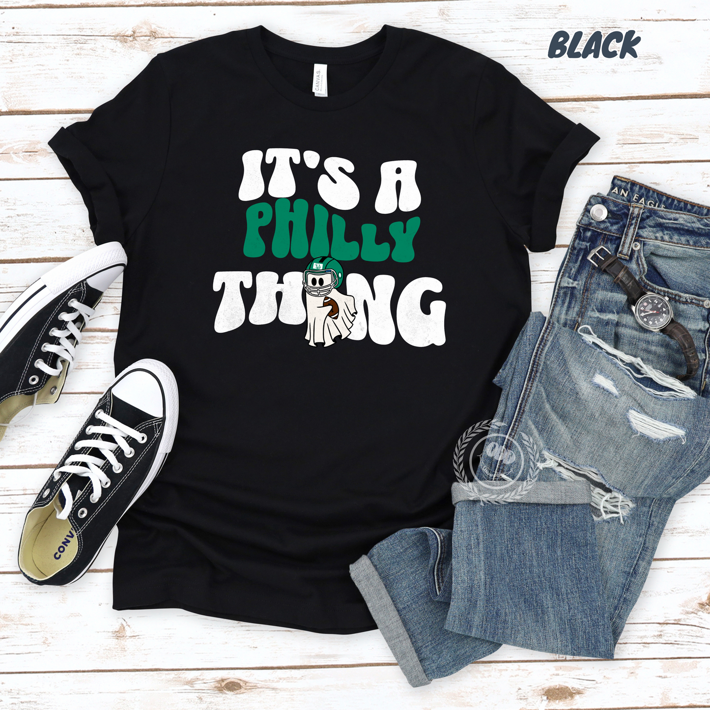 It's a Philly Thing Football Ghost Tee