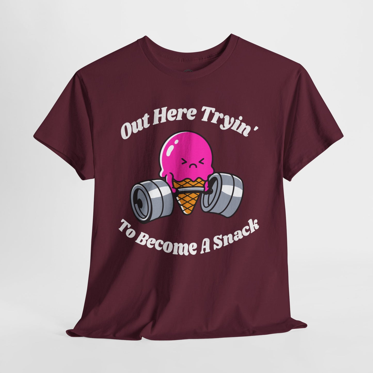Out Here Tryin' To Become A Snack Short Sleeve Tee