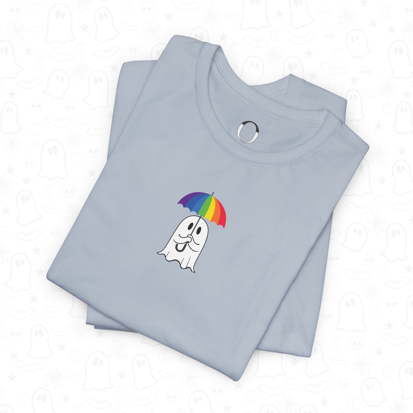 LGBTQ Pride Umbrella Ghost Minimalist Shirt