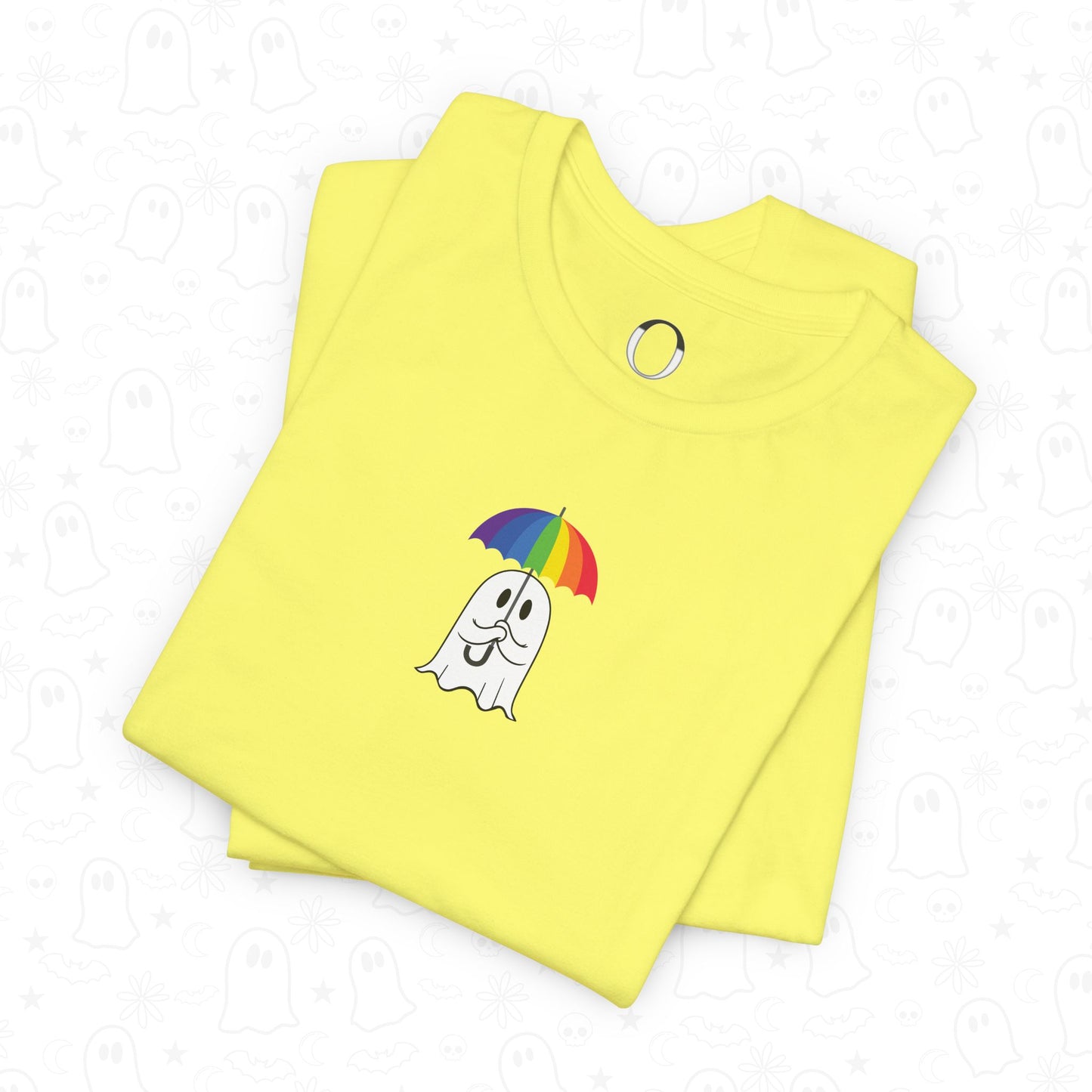 LGBTQ Pride Umbrella Ghost Minimalist Shirt