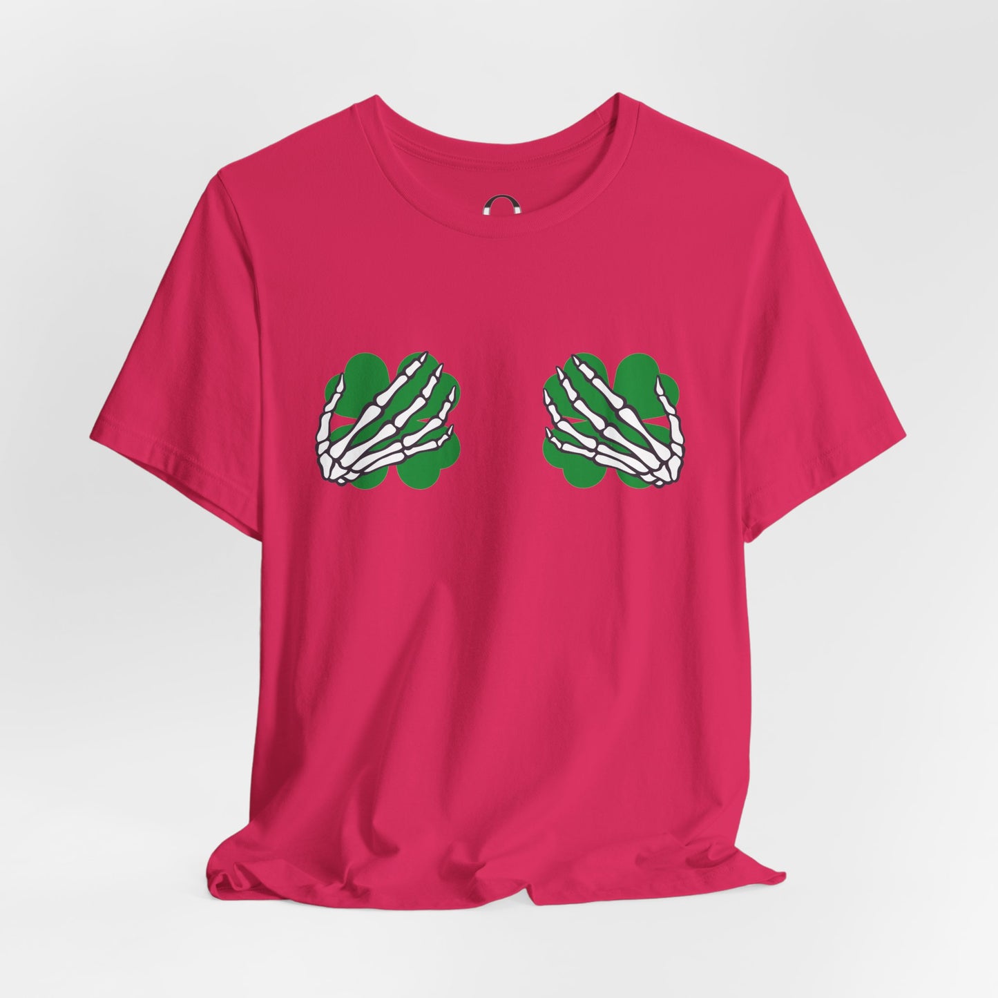 Skeleton Hands Clover Bra