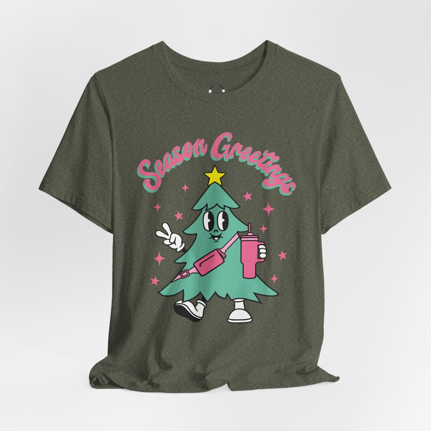 Season's Greetings Christmas Tree Tee