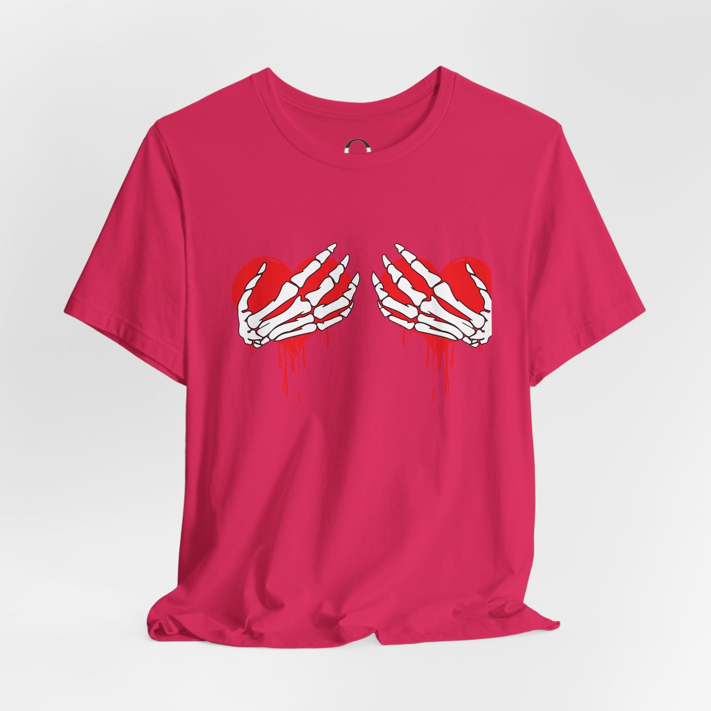 Skeleton Hands Bleeding Hearts Bra