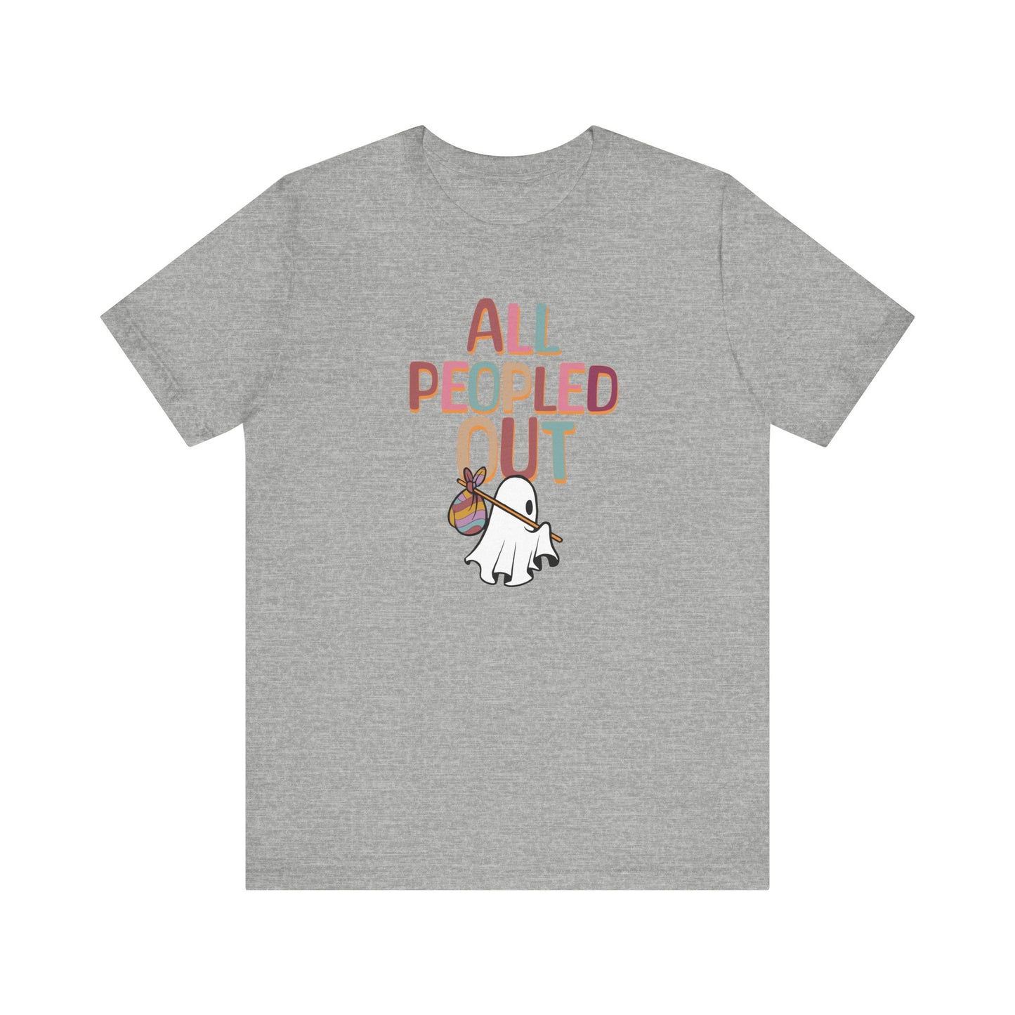 All Peopled Out Ghost Tee