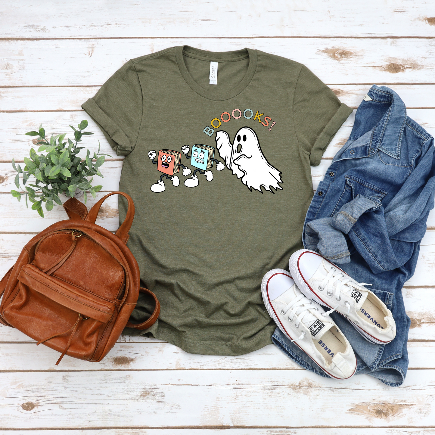 Booooks Chase! Ghost Tee