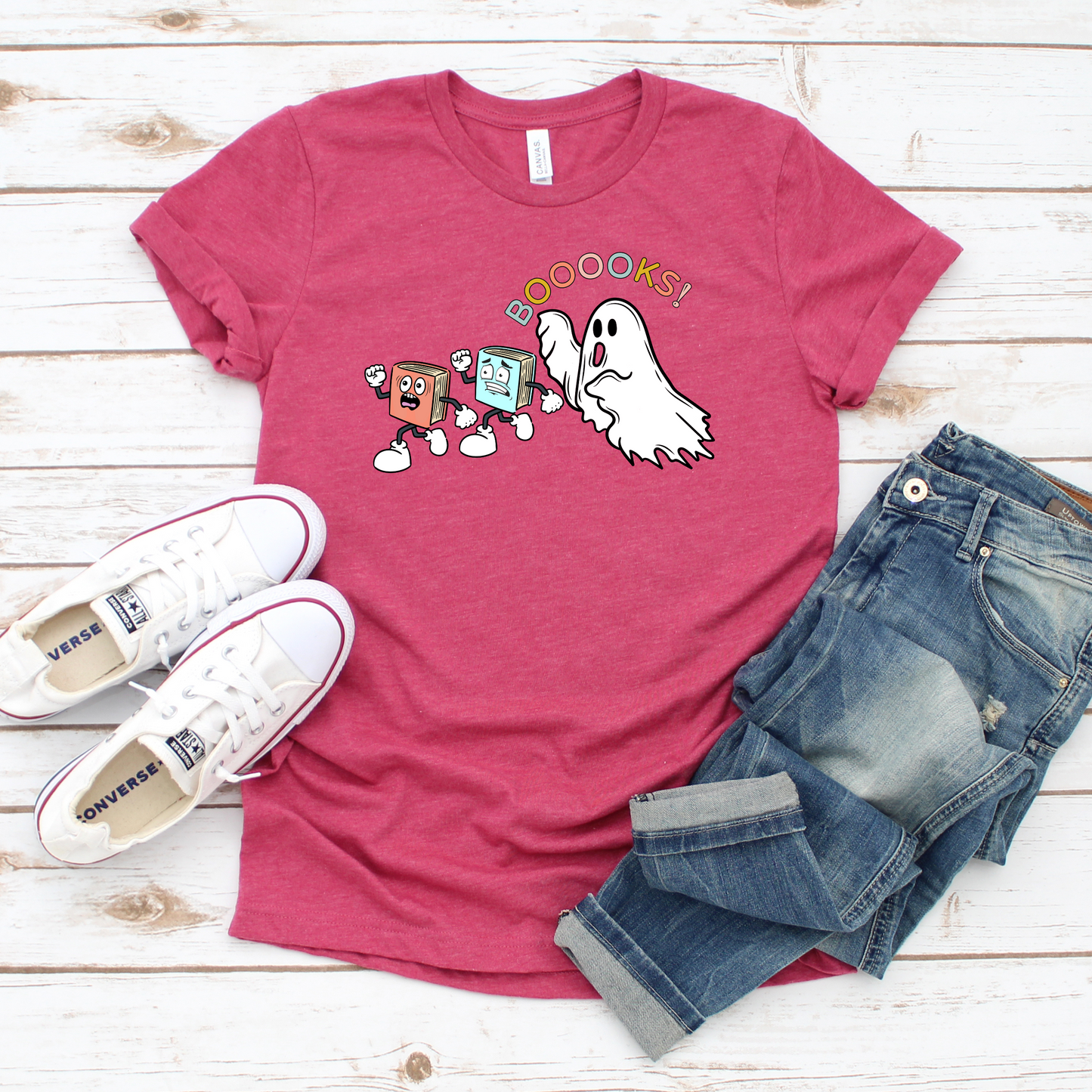 Booooks Chase! Ghost Tee