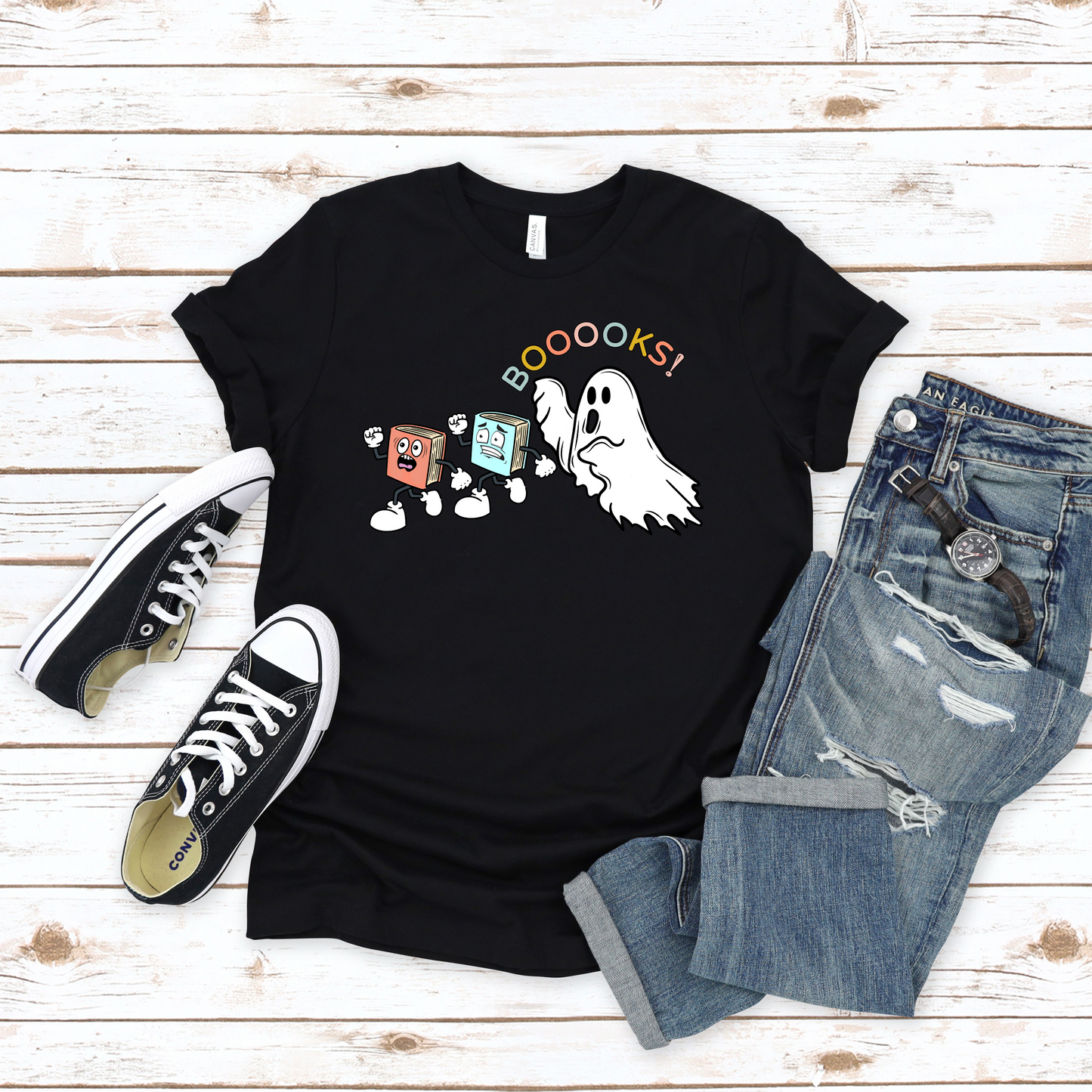 Booooks Chase! Ghost Tee