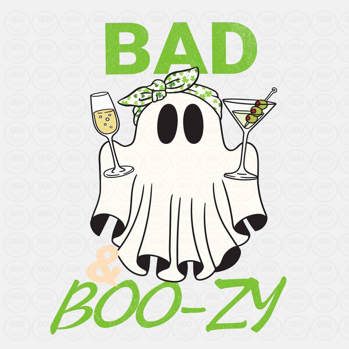 Bad and Boo-zy Ghost Tee