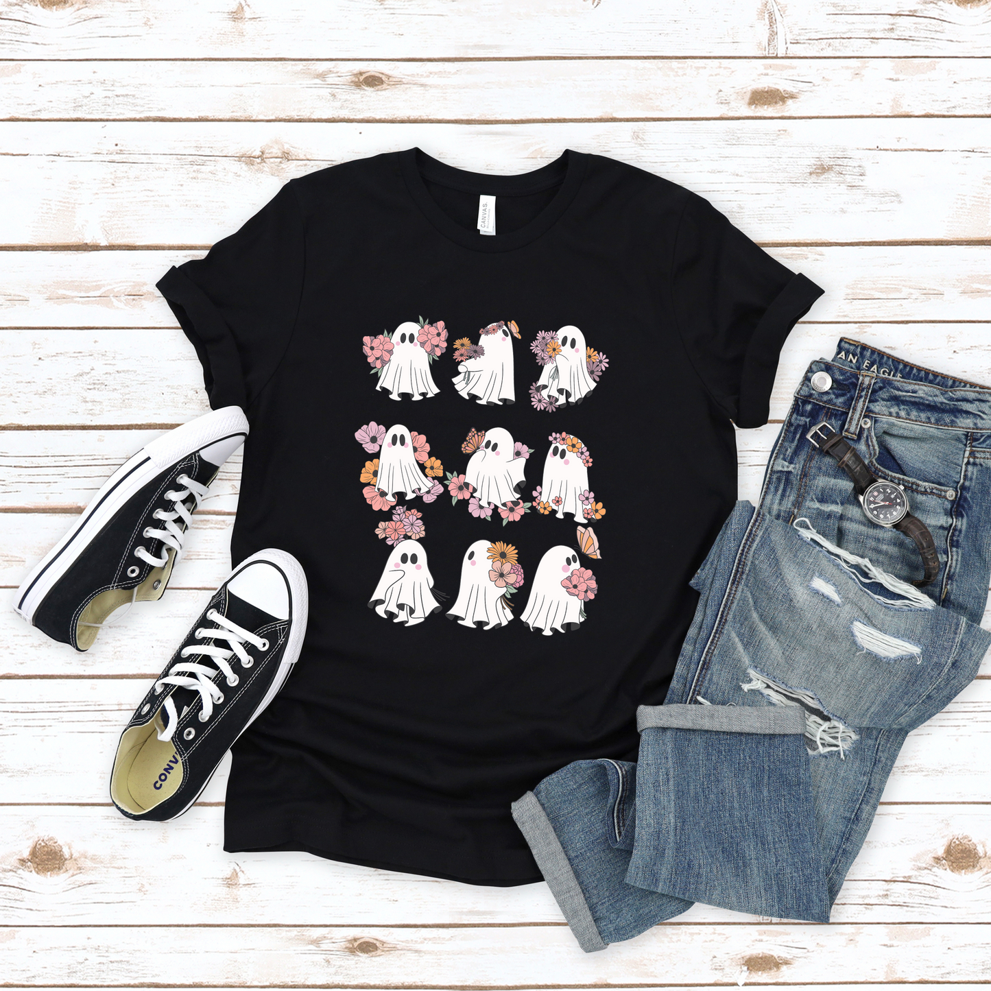Flora Flower Ghost Tee