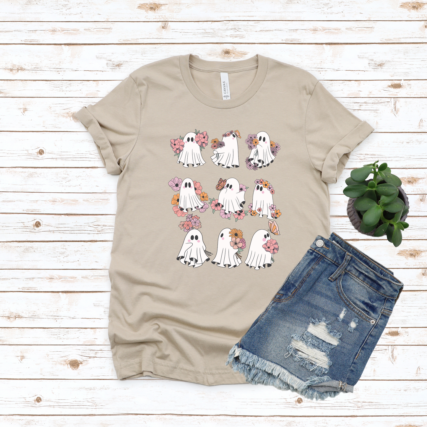 Flora Flower Ghost Tee