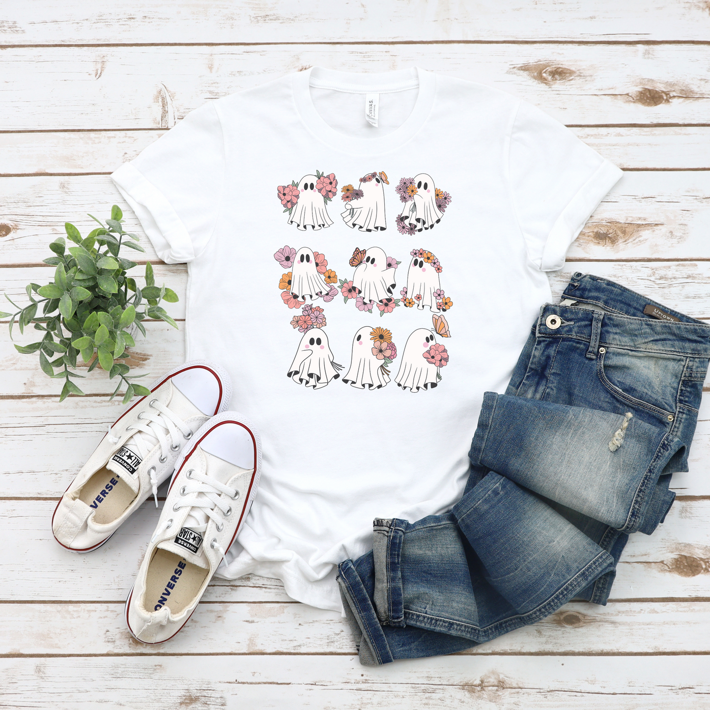 Flora Flower Ghost Tee