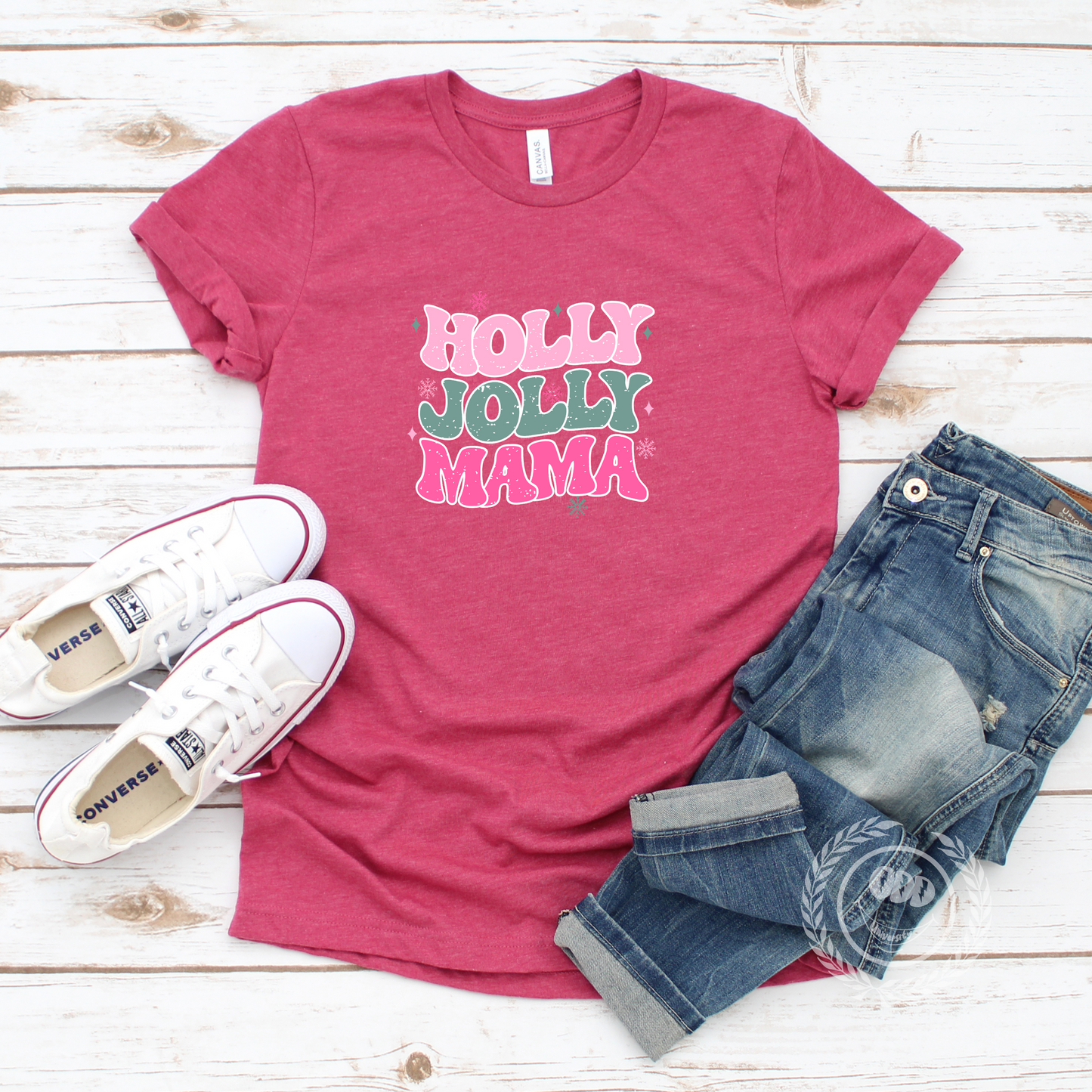 Holly Jolly Mama Tee