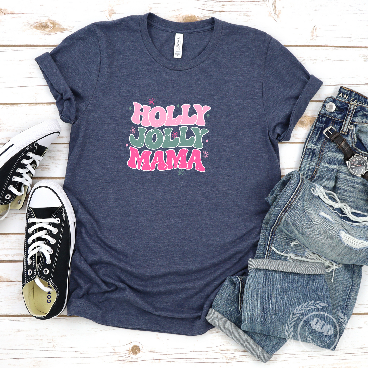 Holly Jolly Mama Tee