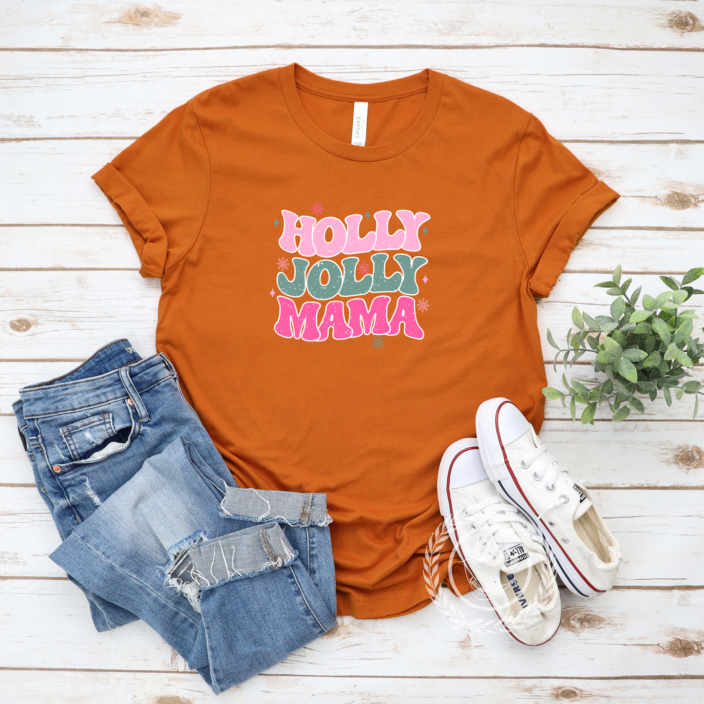 Holly Jolly Mama Tee