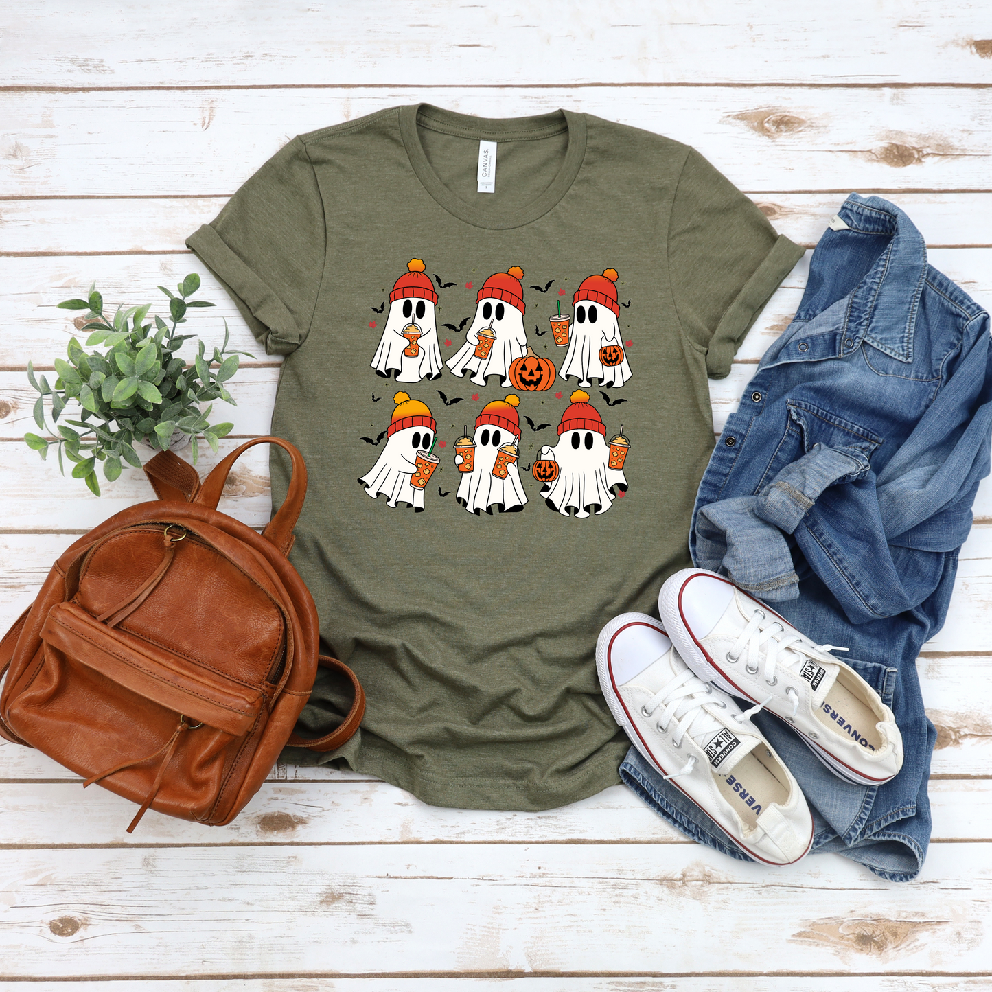Pumpkin Spice Ghosts Tee