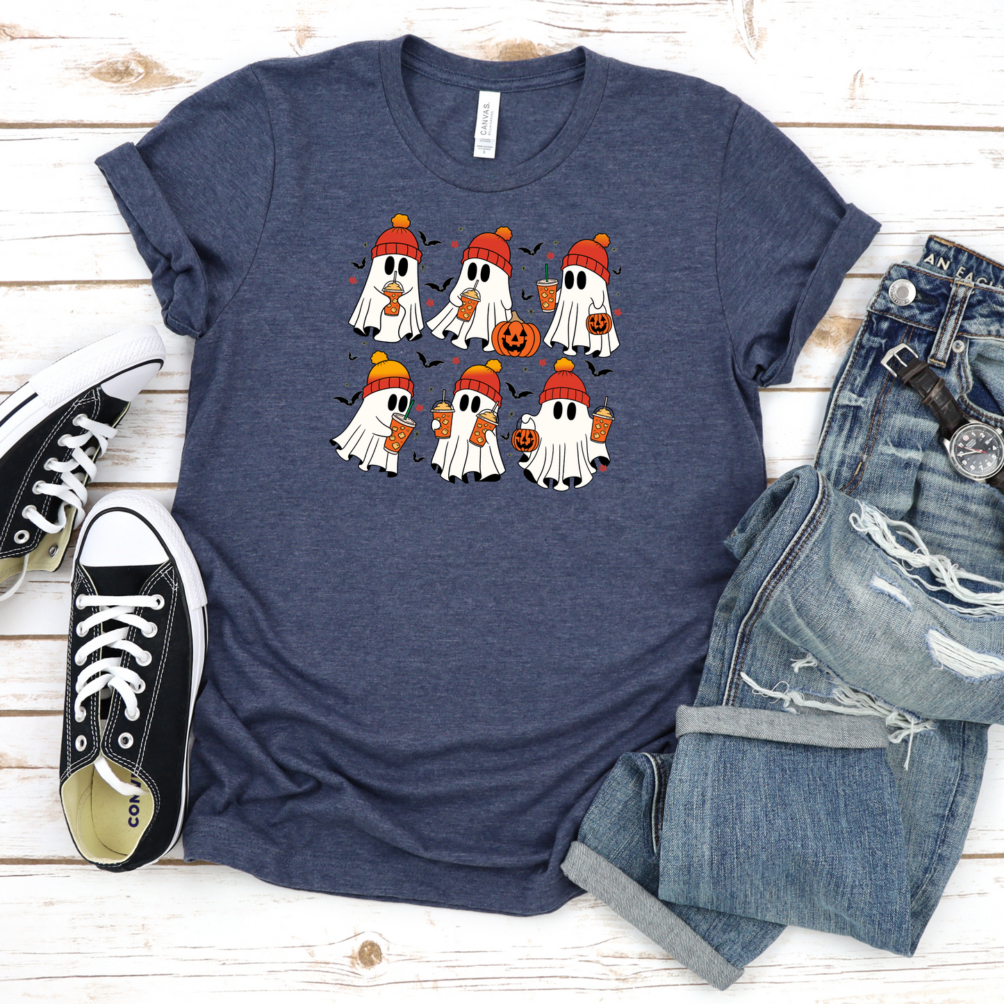 Pumpkin Spice Ghosts Tee