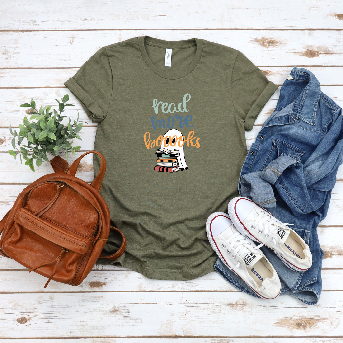 Read More Booooks Ghost Tee