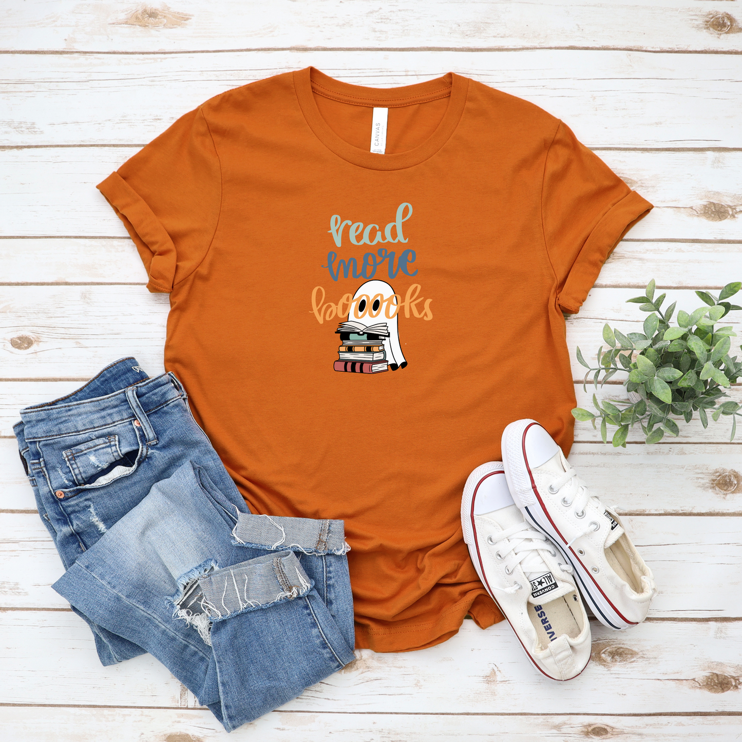 Read More Booooks Ghost Tee