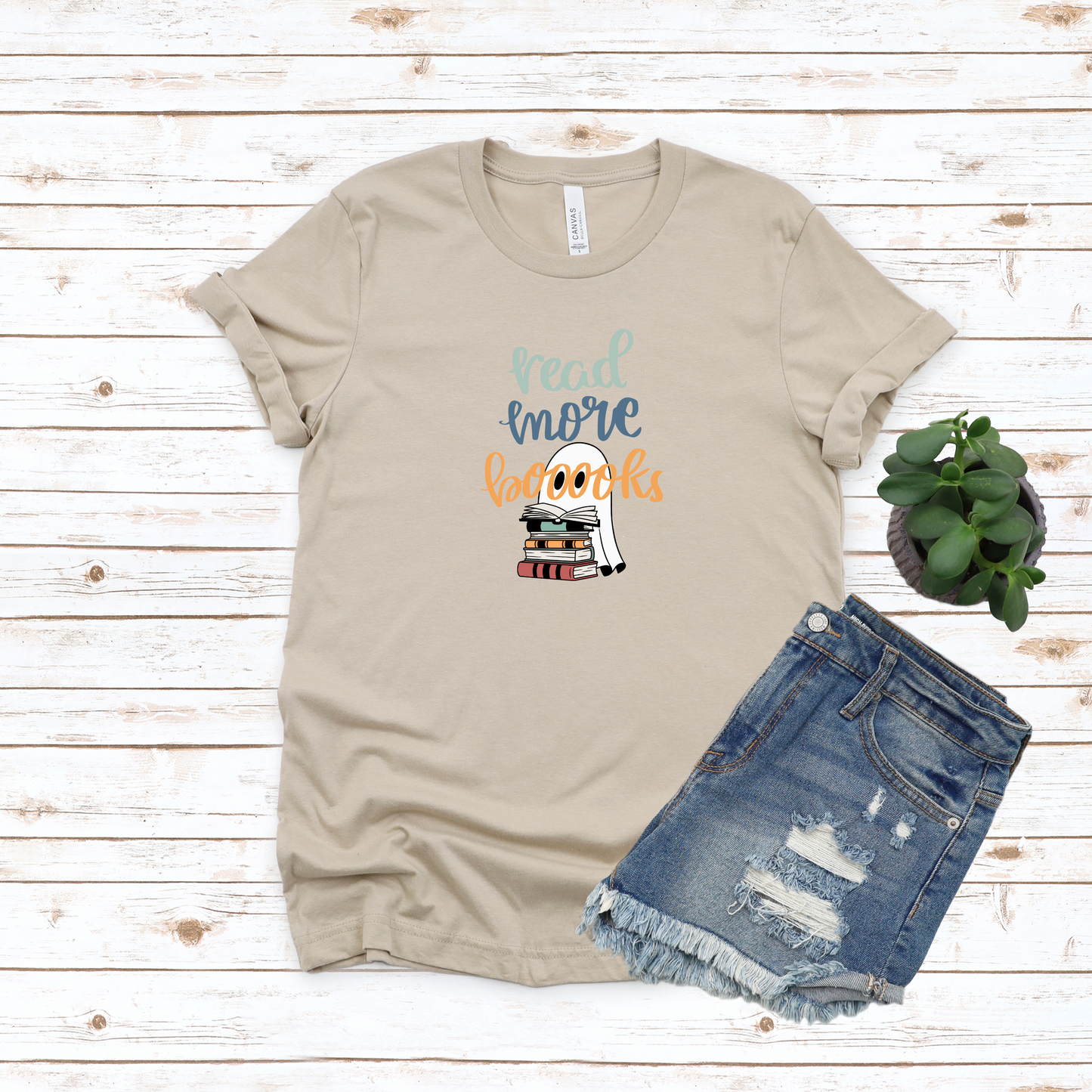 Read More Booooks Ghost Tee